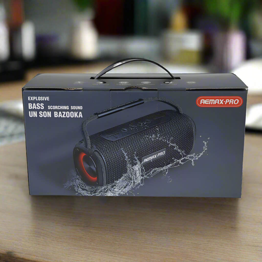 Boxa portabila, AEMAX-Pro, Wireless, Bass