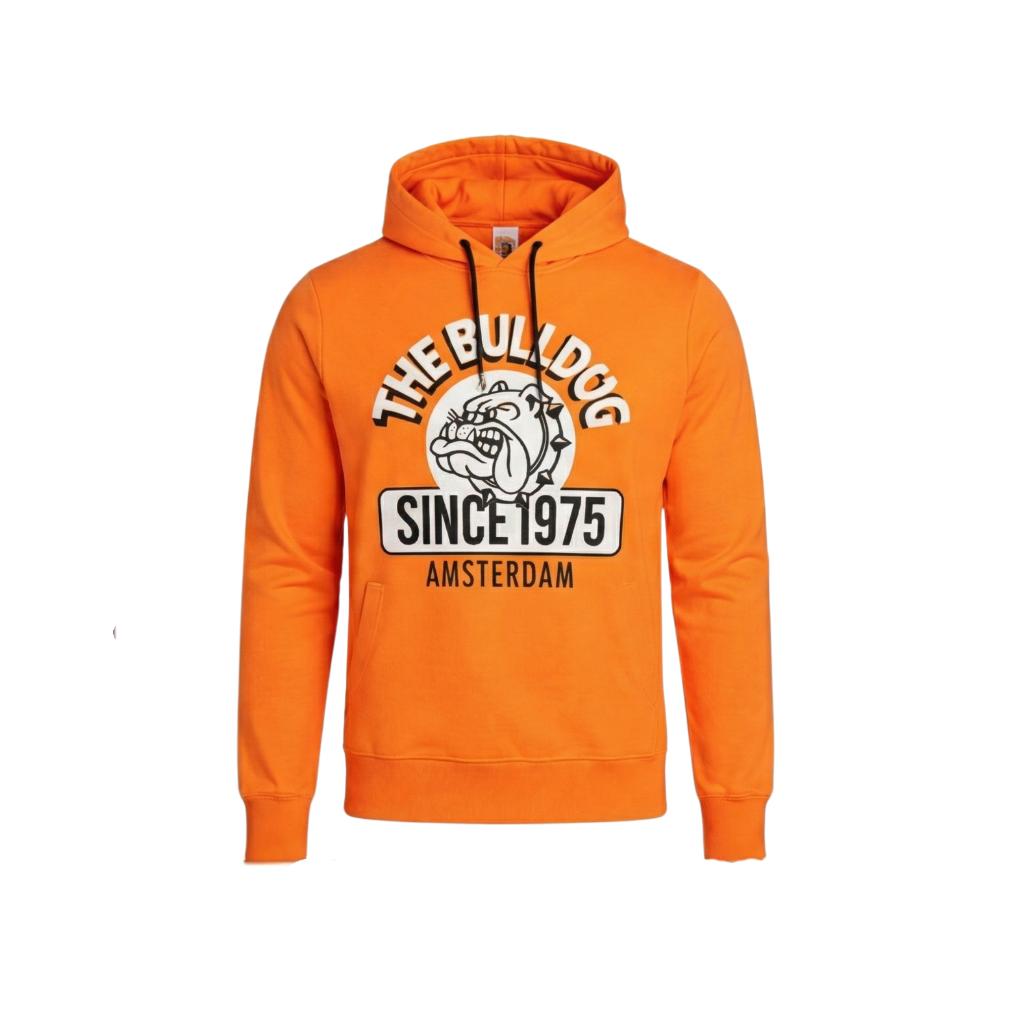Hanorac The Bulldog Amsterdam, Marimea M - Arancio Fluo Since 1975