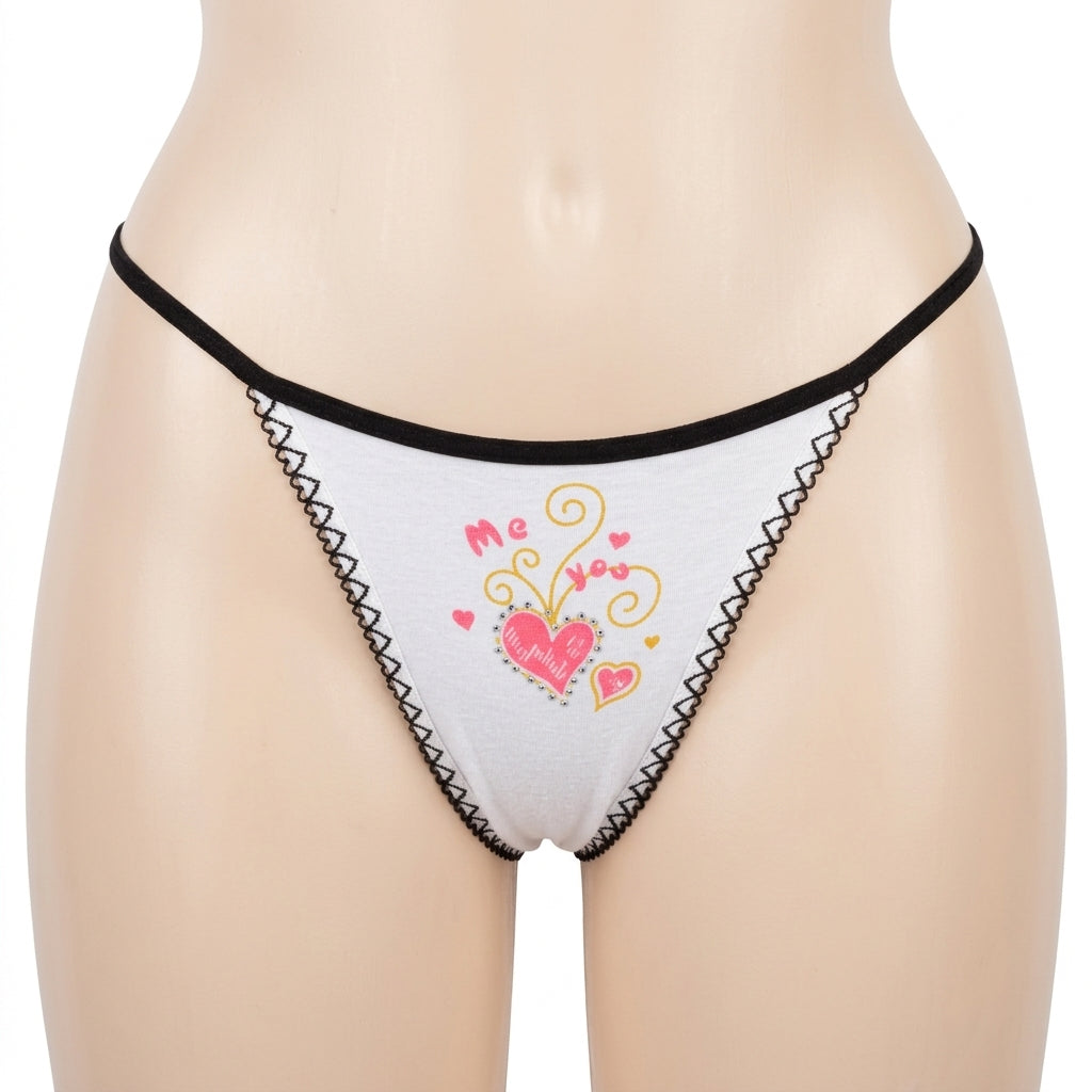 Tanga din Bumbac Elastic - Model 9125