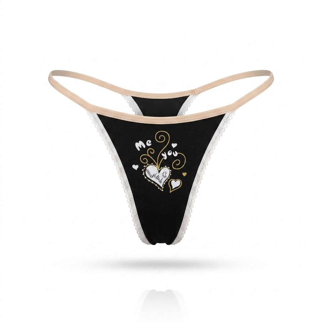 Tanga din Bumbac Elastic - Model 9125