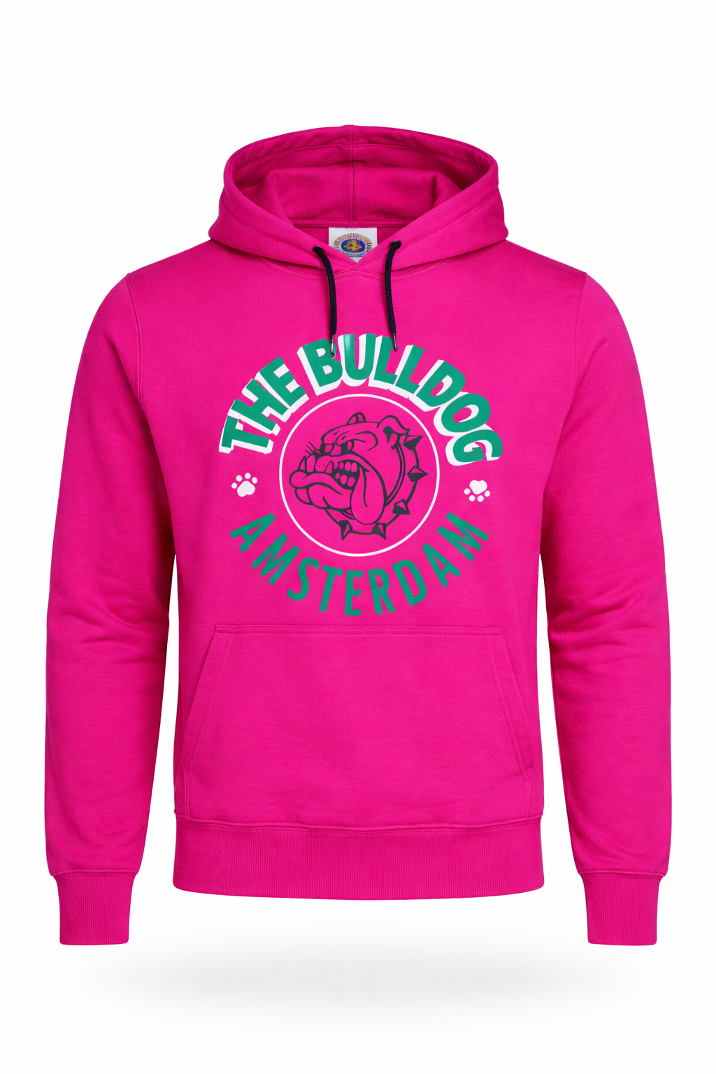 Hanorac The Bulldog Amsterdam, Marimea M - Fucsia