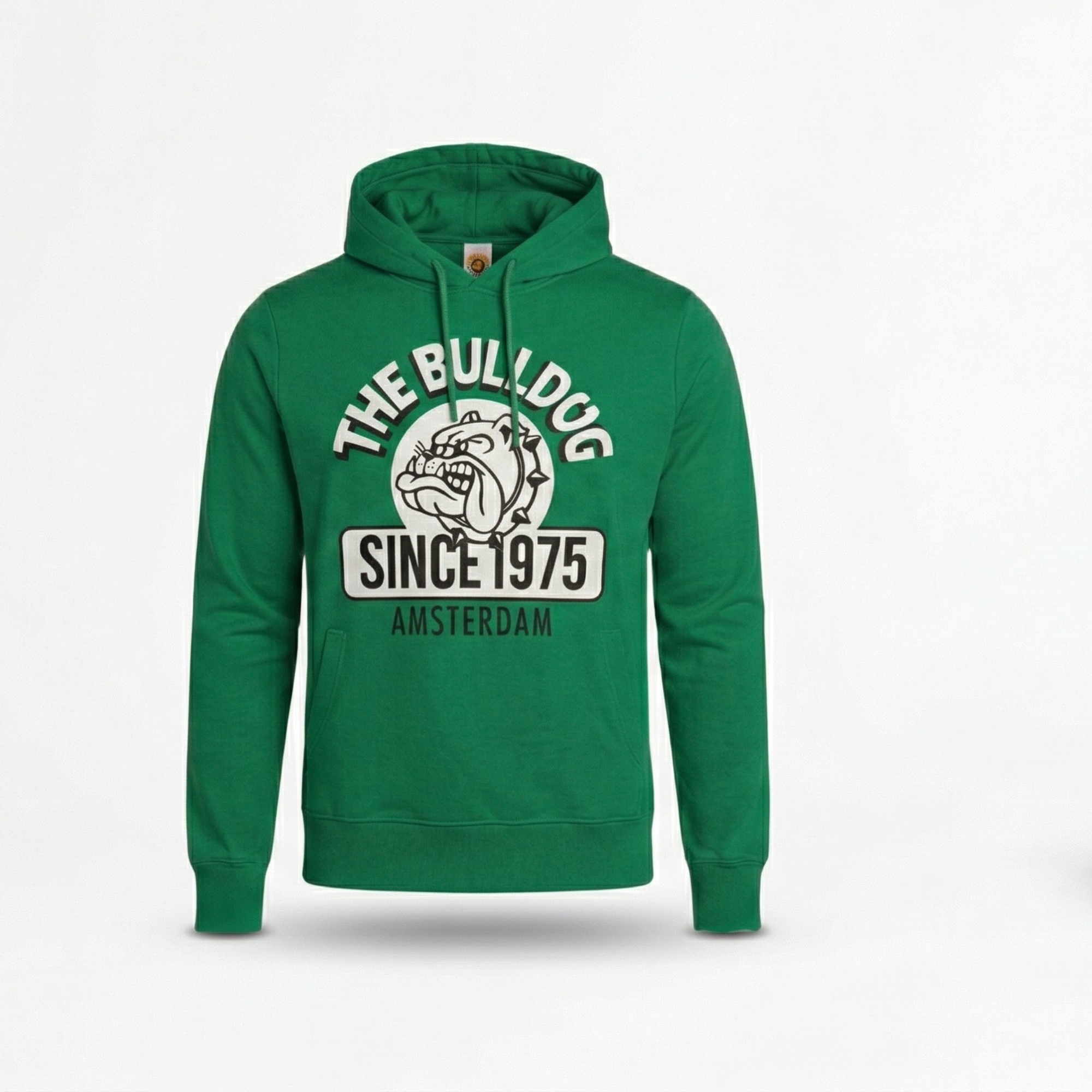 Hanorac The Bulldog Amsterdam, Marime M - Verde Since 1975