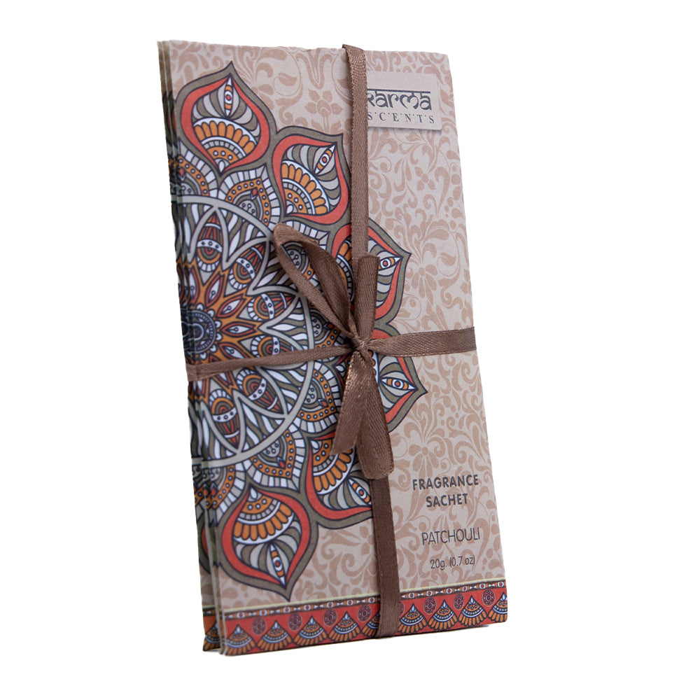 3 Saculeti Parfumati, Patchouli - Karma Scents