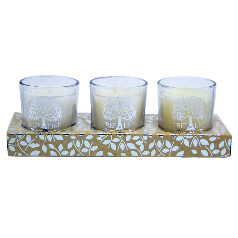 Set 3 Lumanari Parfumate, Diverse arome - Tree Of Life