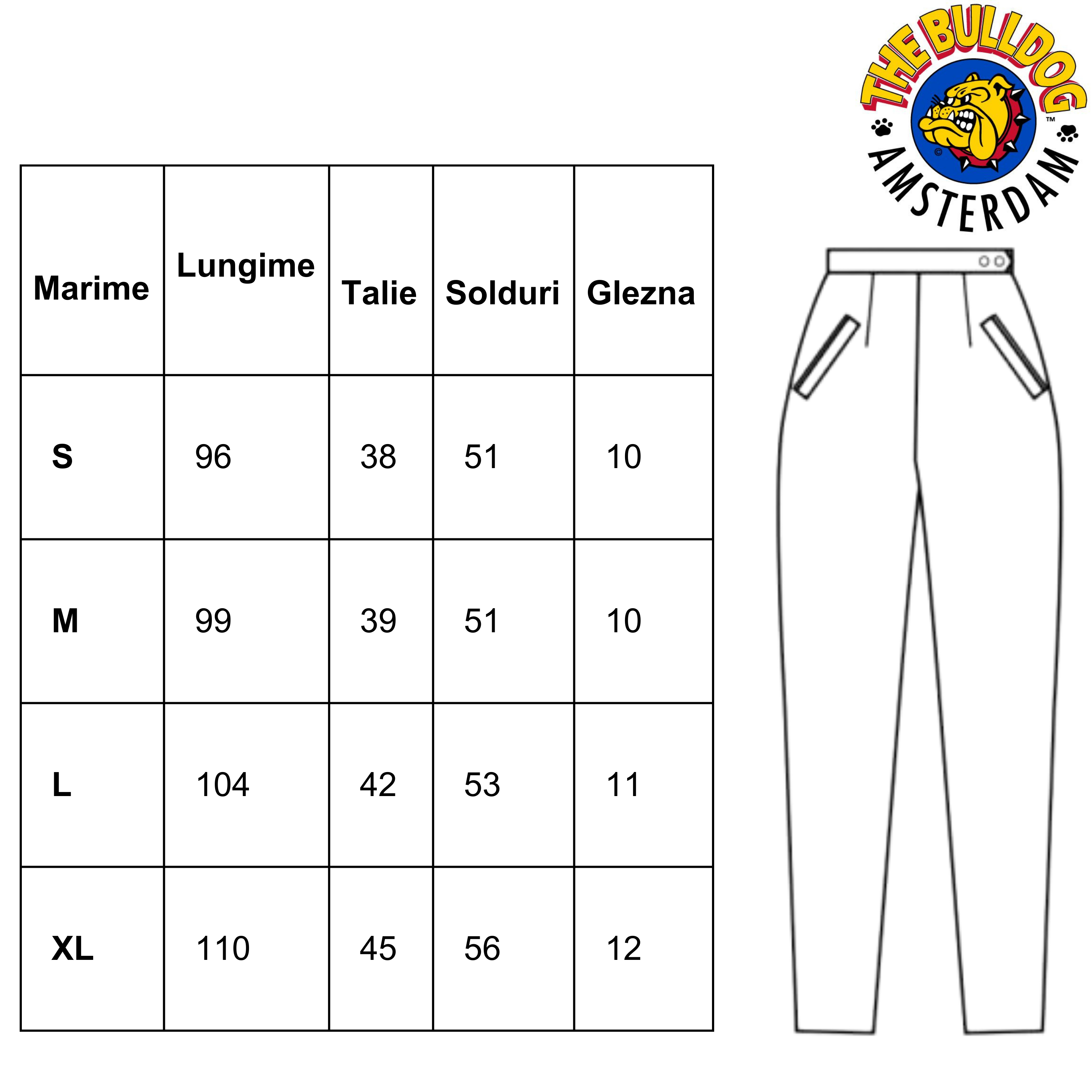 Pantaloni Trening - The Bulldog Amsterdam