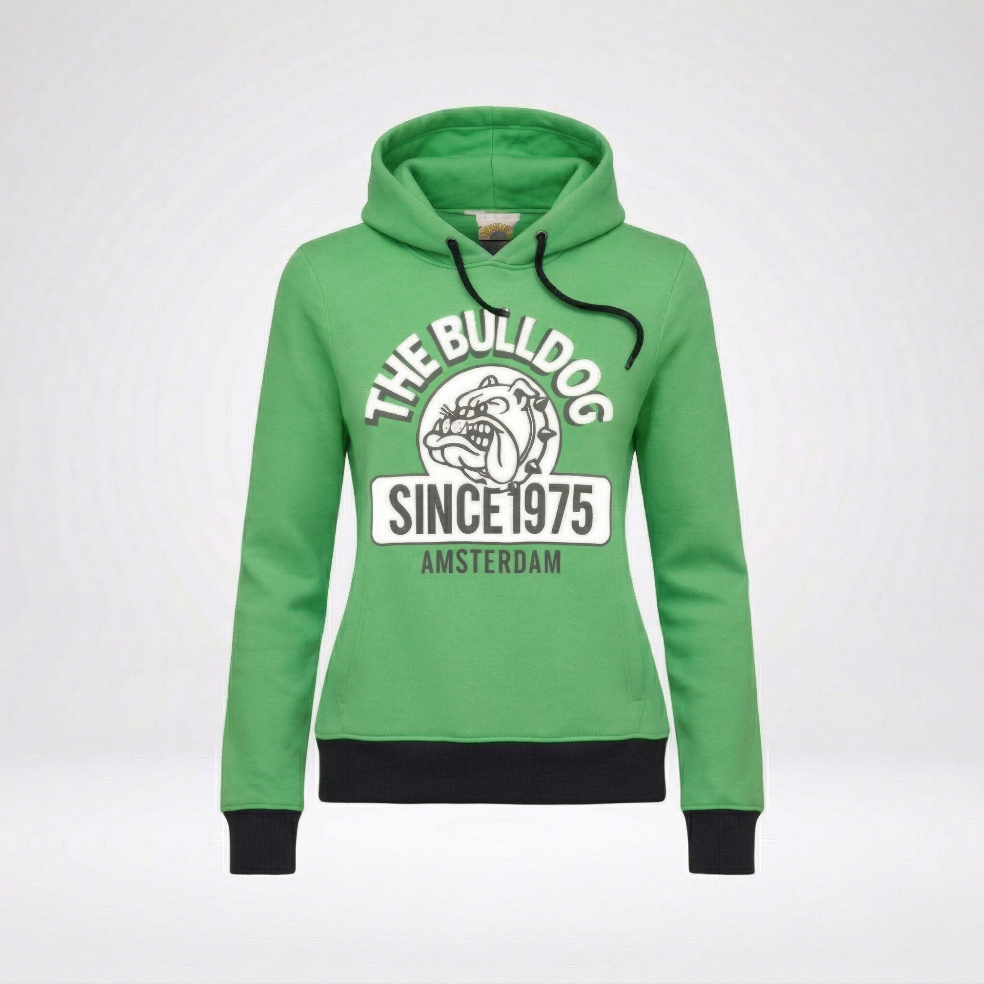 Hanorac The Bulldog Amsterdam, Marimea S, Verde Acqua Since 1975