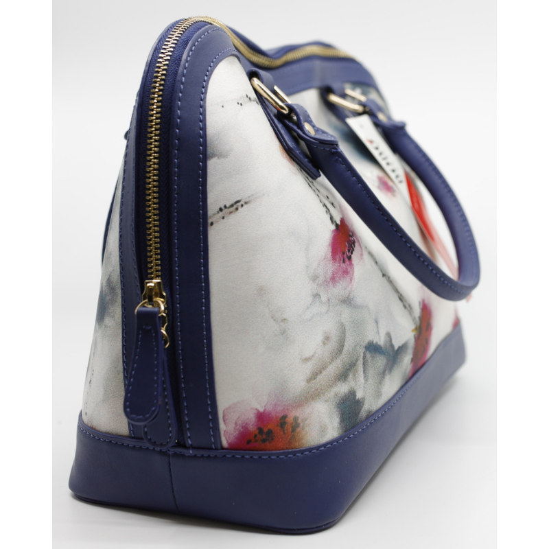 Geanta Dama de Mana din Matase Naturala cu Piele Ecologica, Diverse Modele