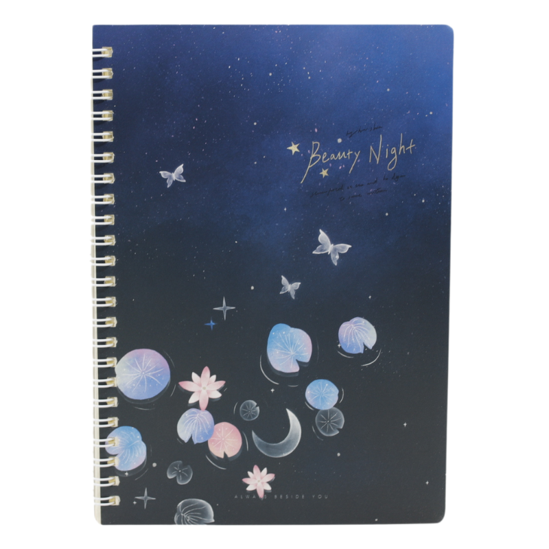 Agenda A5 Nedatata cu Spirala si Coperta din Carton, Diverse Modele