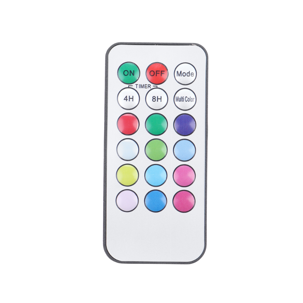 Set 3 Lumanari Led 13 Culori cu Telecomanda si Timer