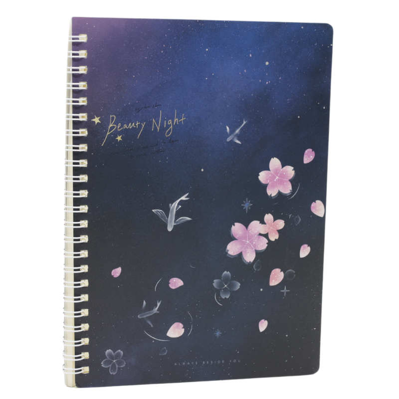 Agenda A5 Nedatata cu Spirala si Coperta din Carton, Diverse Modele