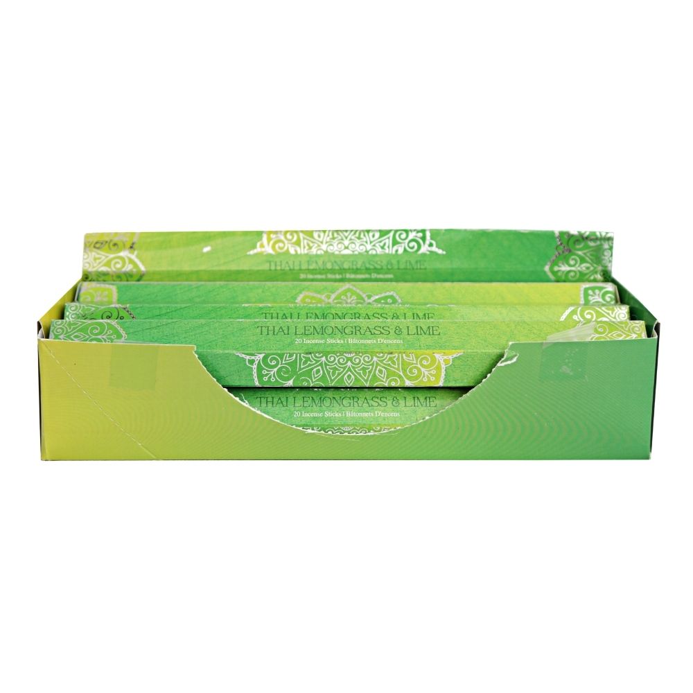 Betisoare Parfumate, 20 Bete, Thai Lemongrass&Lime