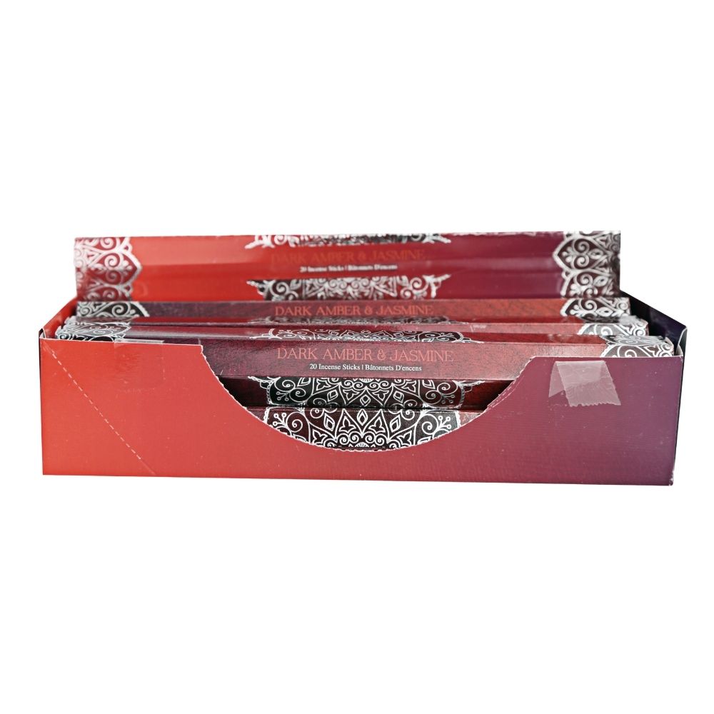 Betisoare Parfumate, 20 Bete, Dark Amber&Jasmine