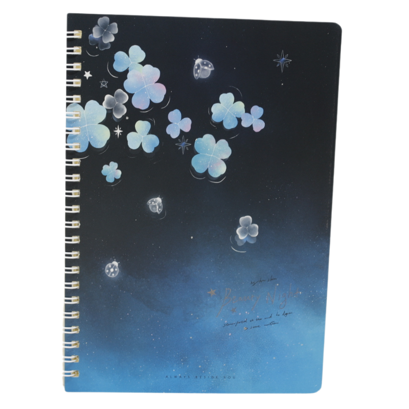 Agenda A5 Nedatata cu Spirala si Coperta din Carton, Diverse Modele