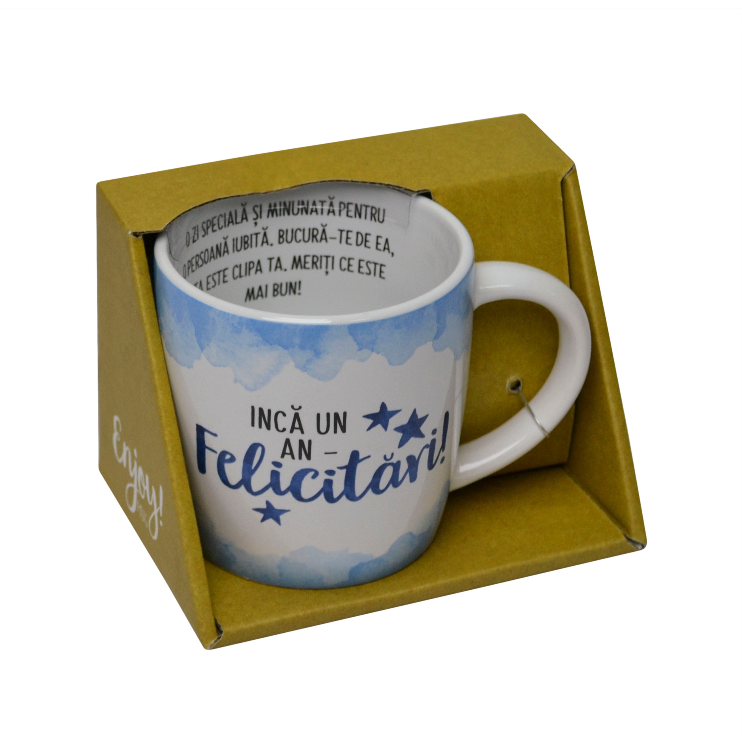 Cana Portelan "Incă un An - Felicitari!"