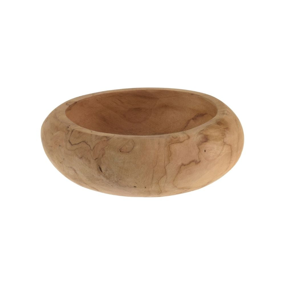 Bol Decorativ din Lemn, 20x5 cm
