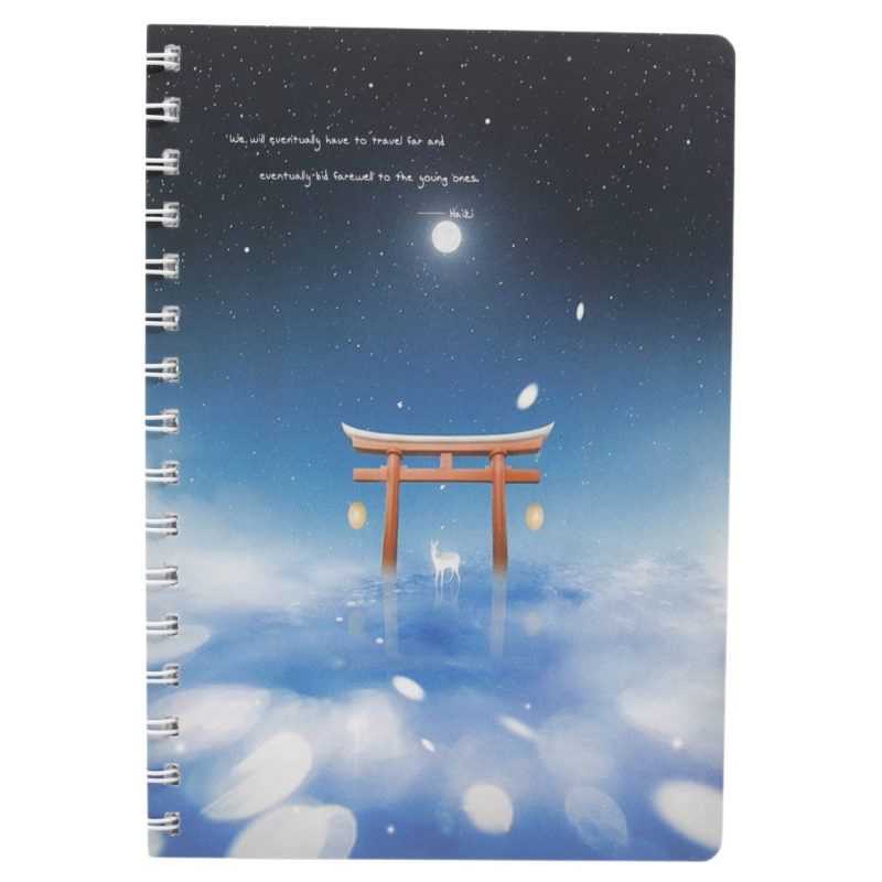 Agenda A5 Nedatata cu Spirala si Coperta din Carton, Diverse Modele