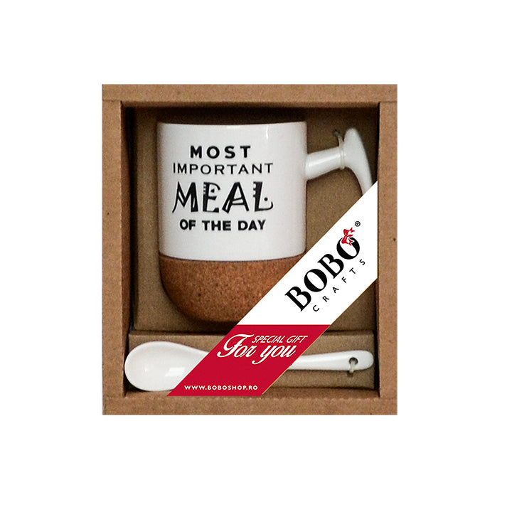 Set Portelan Most Important Meal Of The Day