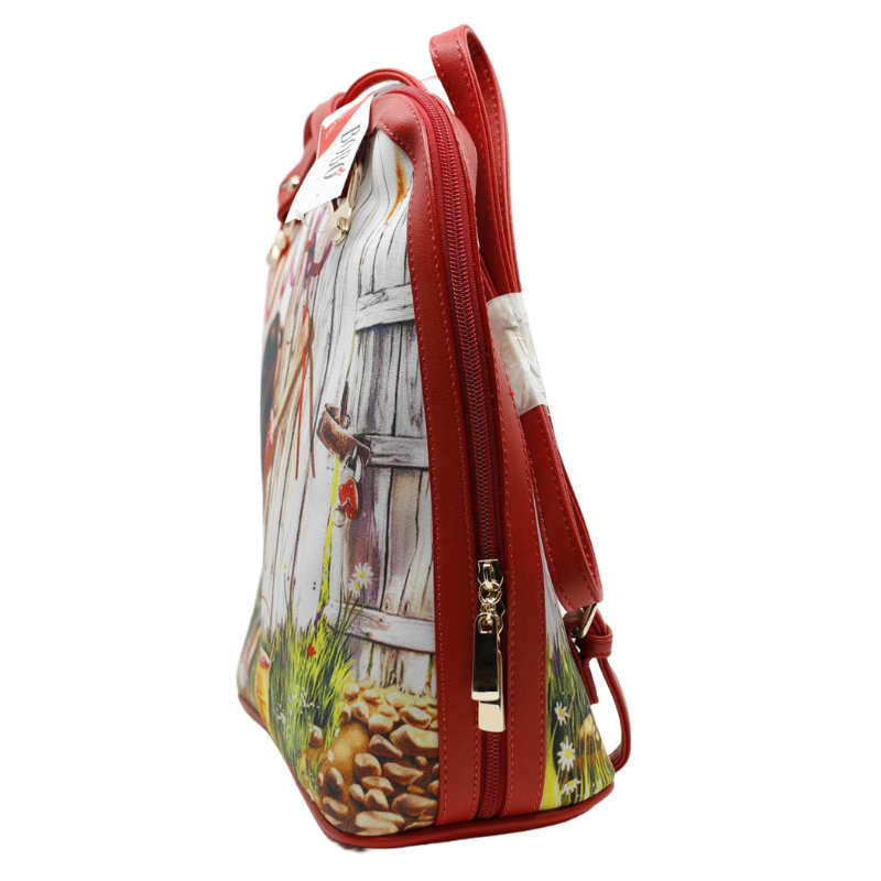Geanta Dama de Umar/Rucsac din Piele Ecologica cu Material Textil, Diverse Modele
