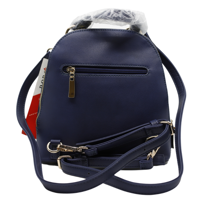 Geanta Dama de Mana/Umar/Rucsac din Piele Ecologica cu Material Textil, Model Van Gogh