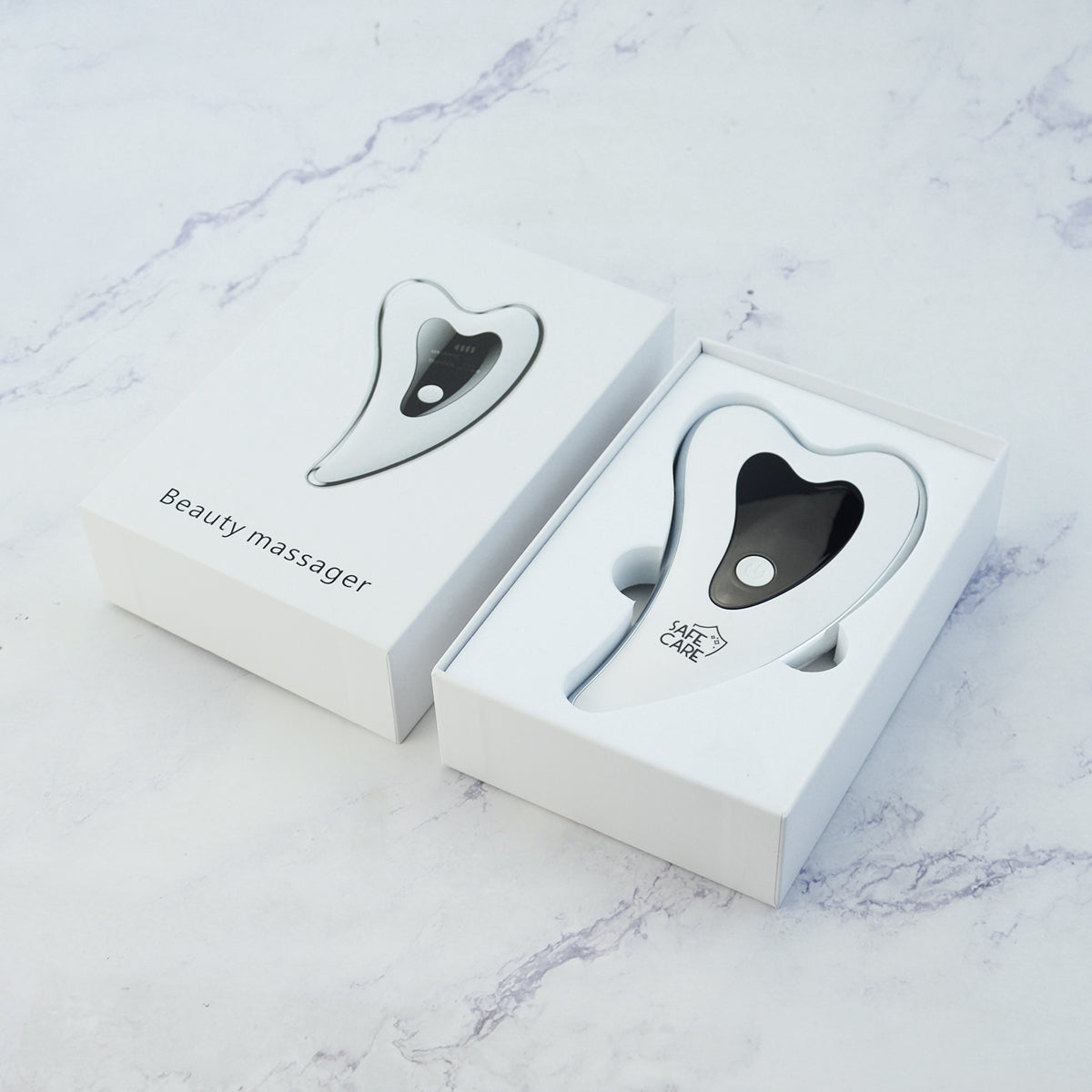 Dermaroller cu LED pentru Lifting Facial 3-in-1, 3 Tipuri de Capete, Ace de Titan, Reintinerire Ten, Rejuvenare Faciala, Masaj Microneedeling