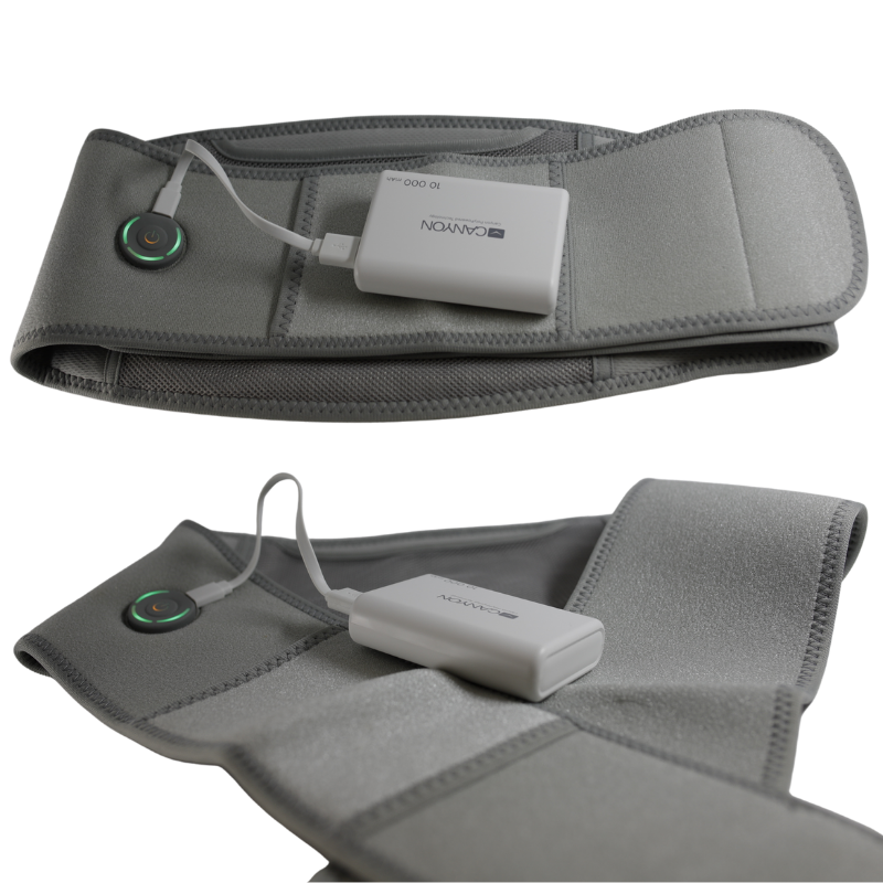 Centura Lombara pentru Durere cu Infrarosu si 3 Trepte de Incalzire - Safecare