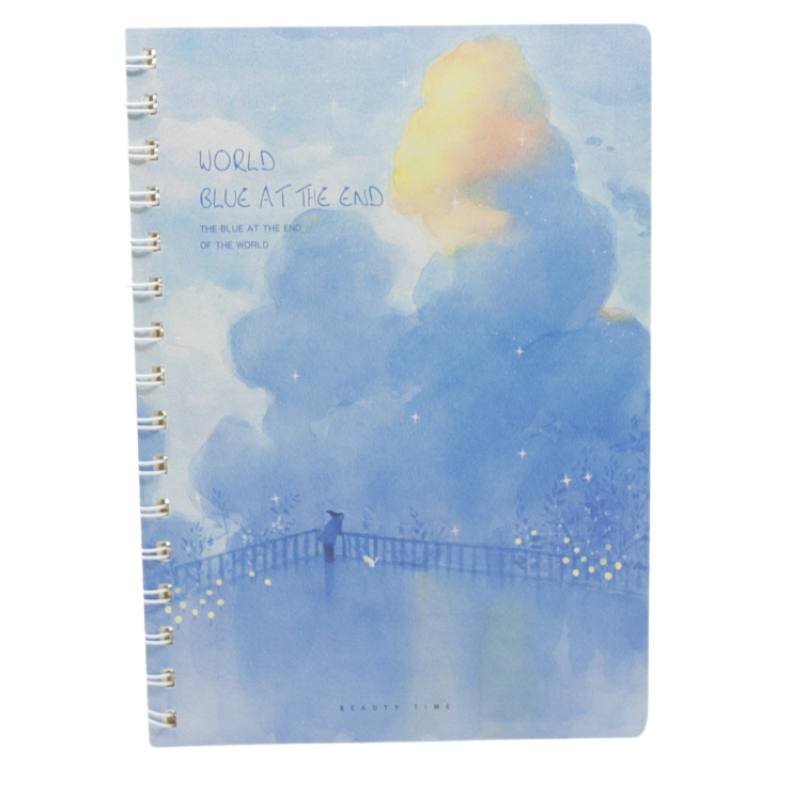 Agenda A5 Nedatata cu Spirala si Coperta din Carton, Diverse Modele