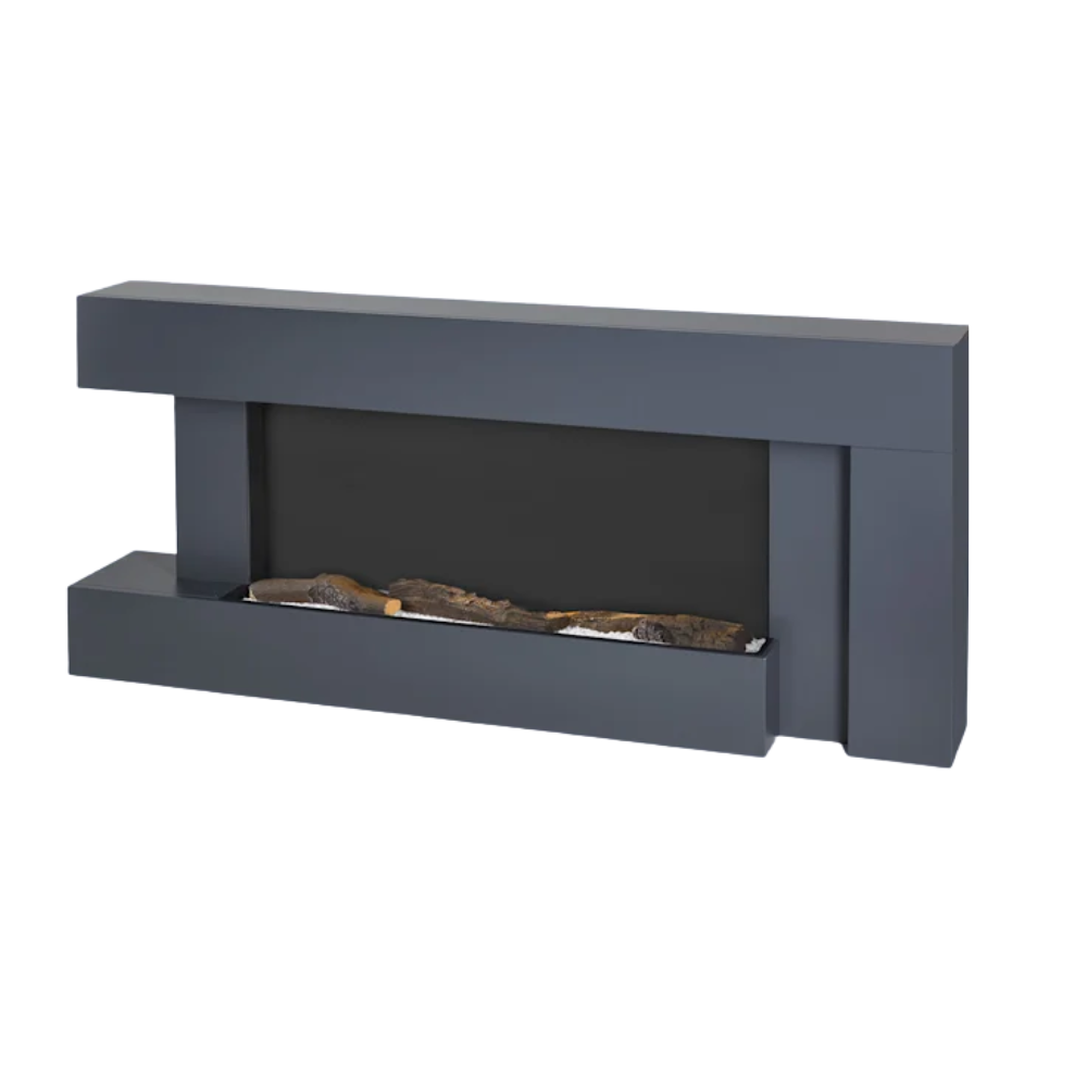 Semineu Electric Gri cu Sunet, WI-FI incorporat, 7 culori si 5 nivele de intensitate a flacarilor (5202WERA)