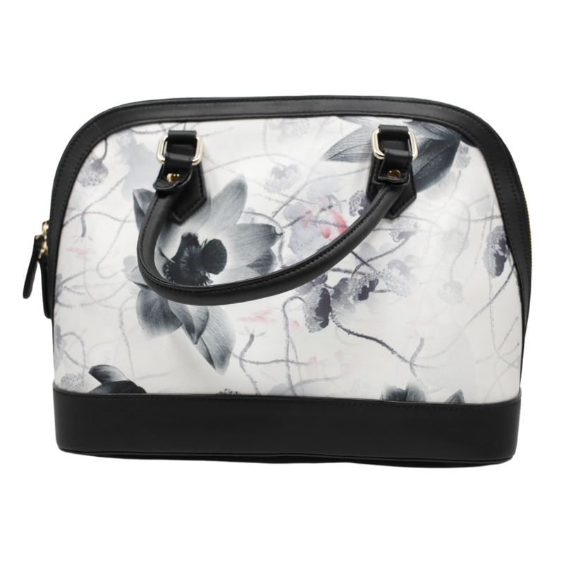 Geanta Dama de Mana din Matase Naturala cu Piele Ecologica, Diverse Modele