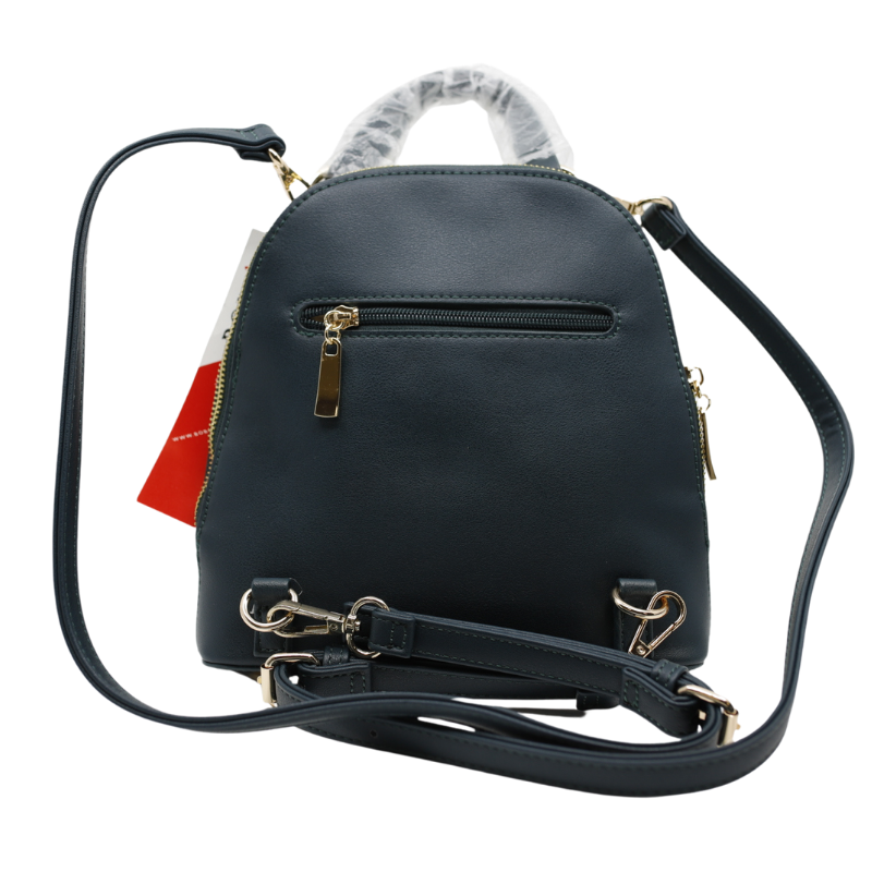 Geanta Dama de Mana/Umar/Rucsac din Piele Ecologica cu Material Textil, Model Van Gogh