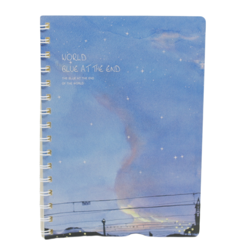 Agenda A5 Nedatata cu Spirala si Coperta din Carton, Diverse Modele