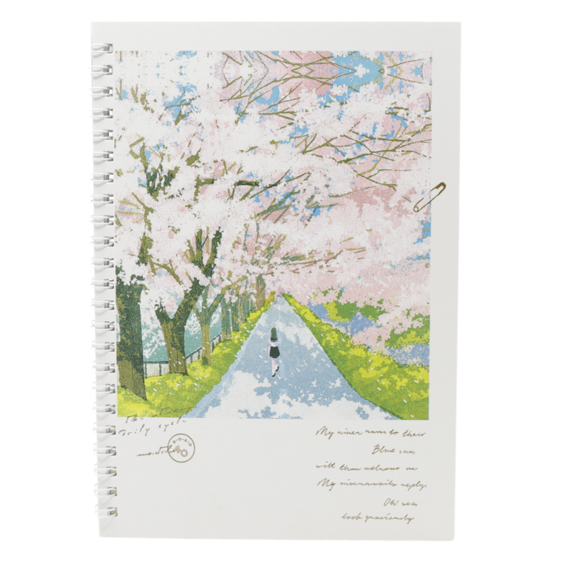 Agenda A5 Nedatata cu Spirala si Coperta din Carton, Diverse Modele