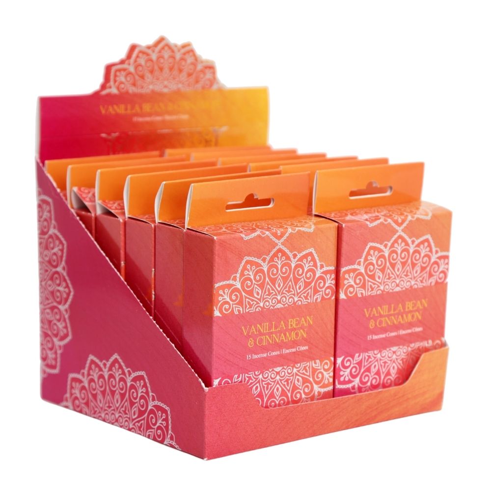 Conuri Parfumate, 15 Buc, Vanilla Bean