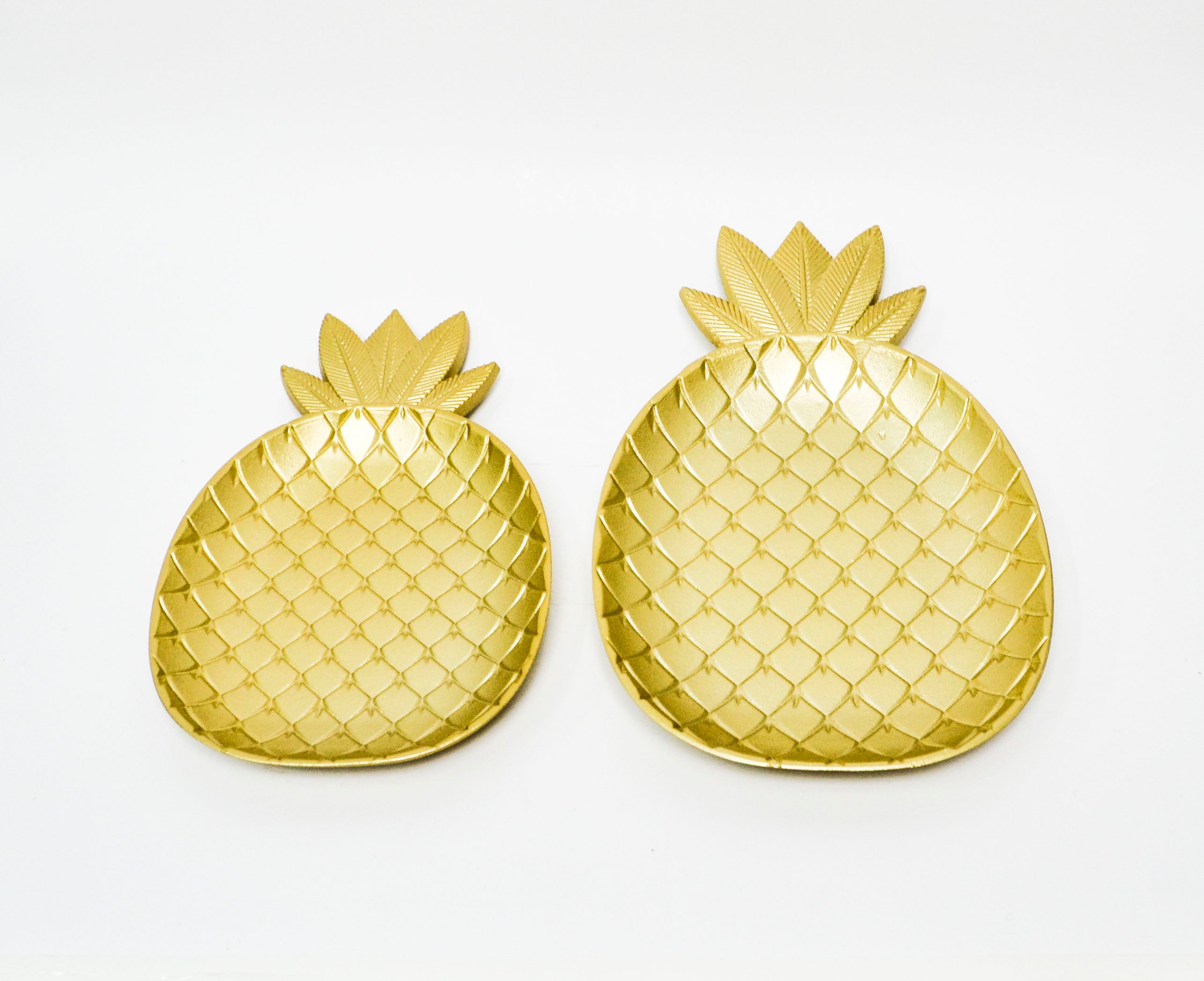 Set Doua Tavi Lemn, Model Pineapple