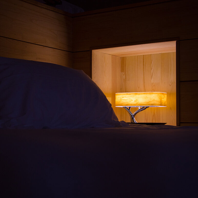 Lampa LED cu Difuzor Bluetooth Incorporat, Incarcare Wireless Smartphone si Panou Touch