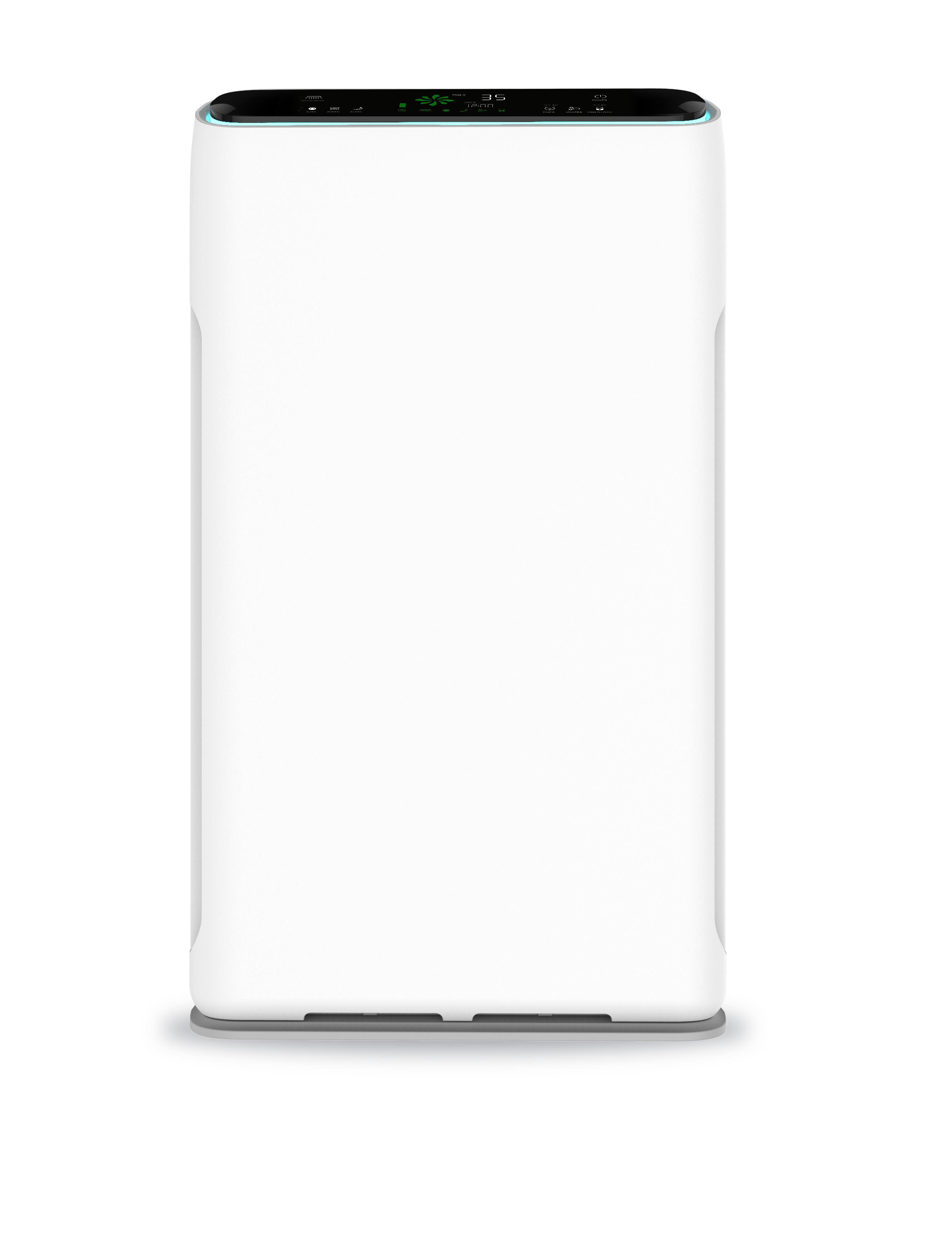 Purificator 80W, Filtre multiple+UV-C+Ionizare negativa, Telecomanda, Alb