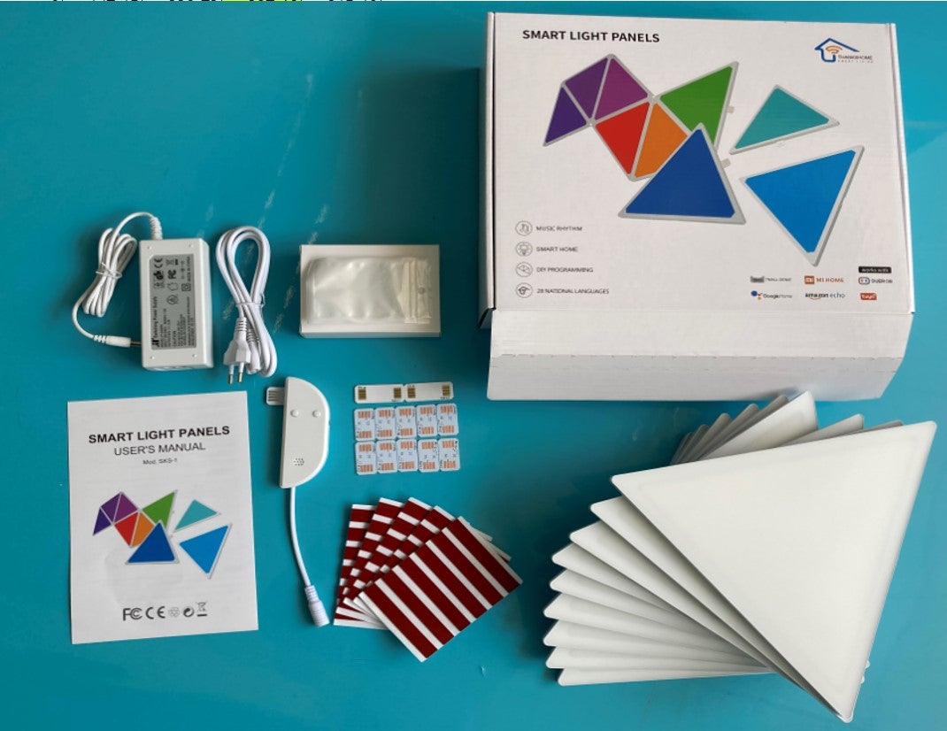 Kit 9 Panouri Luminoase Inteligente Modulare