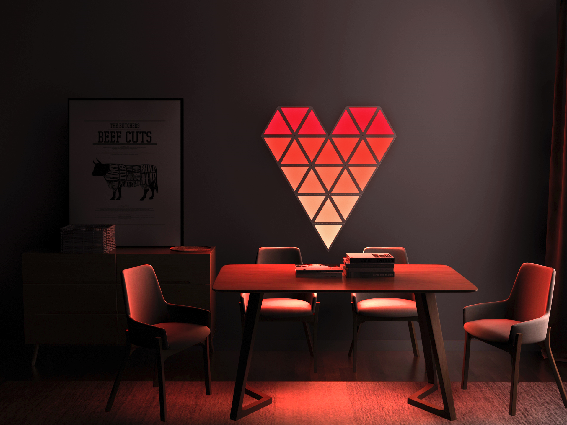 Kit 9 Panouri Luminoase Inteligente Modulare