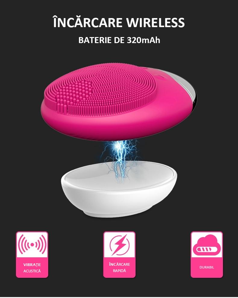 Perie Electrica pentru Curatare Faciala