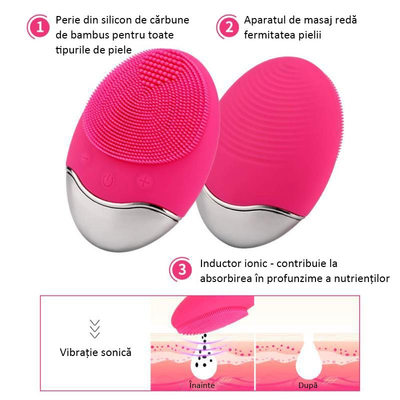 Perie Electrica pentru Curatare Faciala