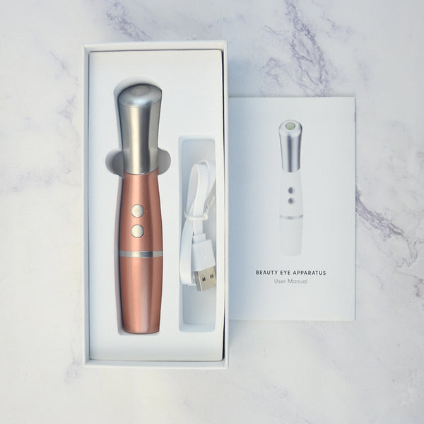 Dispozitiv Electric pentru Masarea Tenului cu Jad Roz Natural