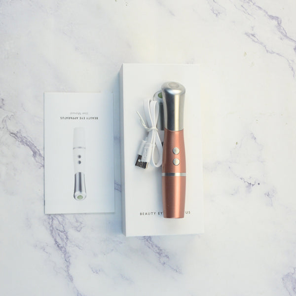 Dispozitiv Electric pentru Masarea Tenului cu Jad Roz Natural