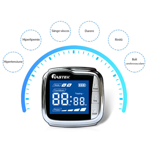 Ceas Terapeutic cu Laser (10 diode)