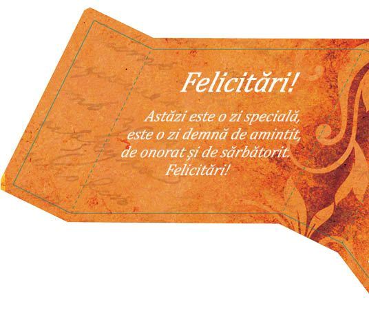Pix personalizat in cutie cadou cu mesaj "Felicitari!"