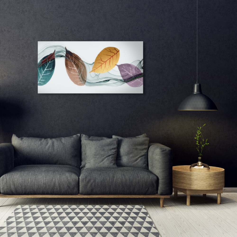 Panou Radiant Ceramic cu Infarosu, 500W (10MP), Tip Tablou, Telecomanda, WI-FI, Termostat, Model Leaf, ArtHeat Safecare