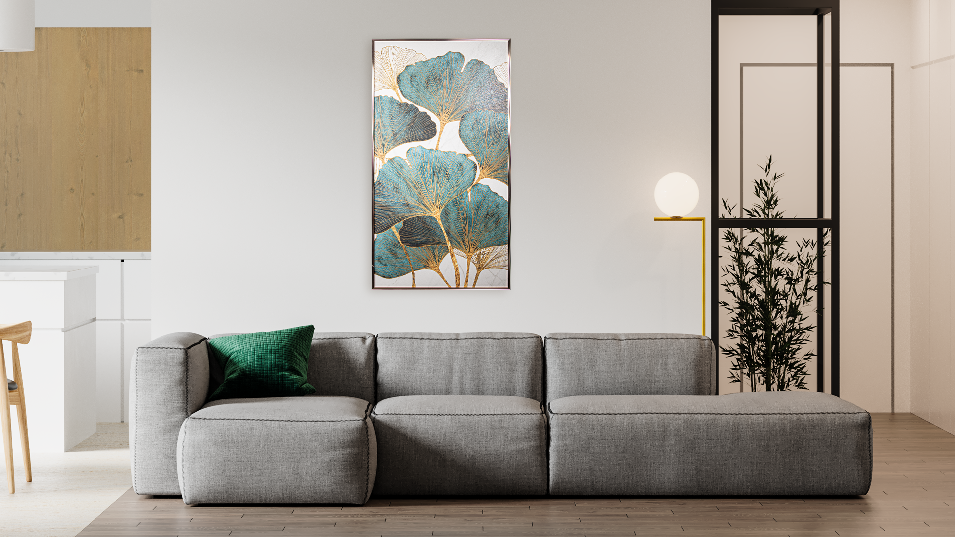 Panou Radiant Ceramic cu Infarosu, 500W (10MP), Tip Tablou, Telecomanda, WI-FI, Termostat, Model Flowers, ArtHeat Safecare