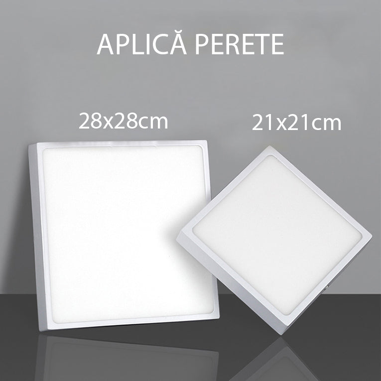 Aplica LED Patrata 24W 4000K
