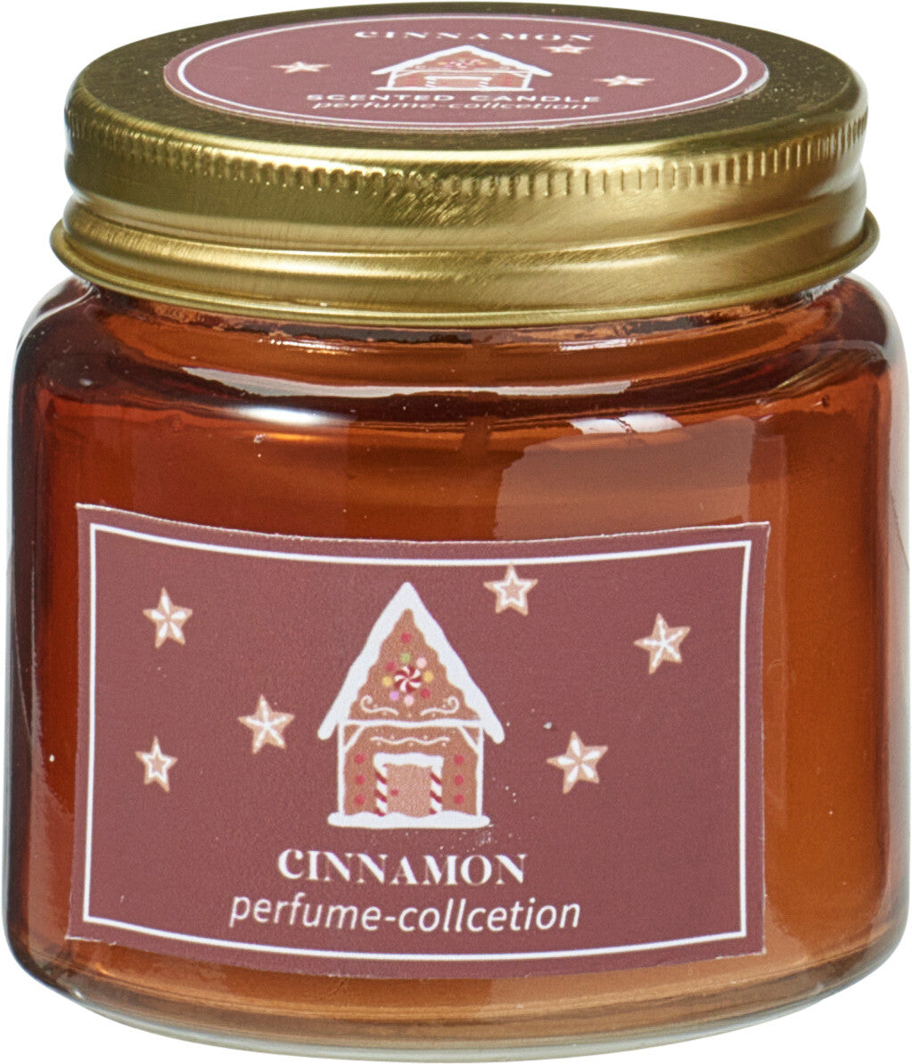 Lumanare Parfumata Cinnamon, Aroma Calda si Festiva