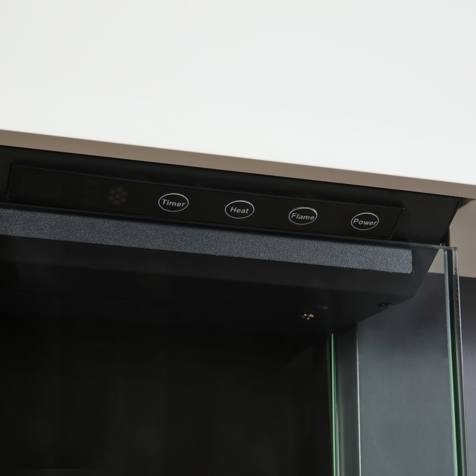 Semineu Electric de Perete, Smart, Wifi, Sticla pe Trei Laturi, Alb, Safecare YFG5003