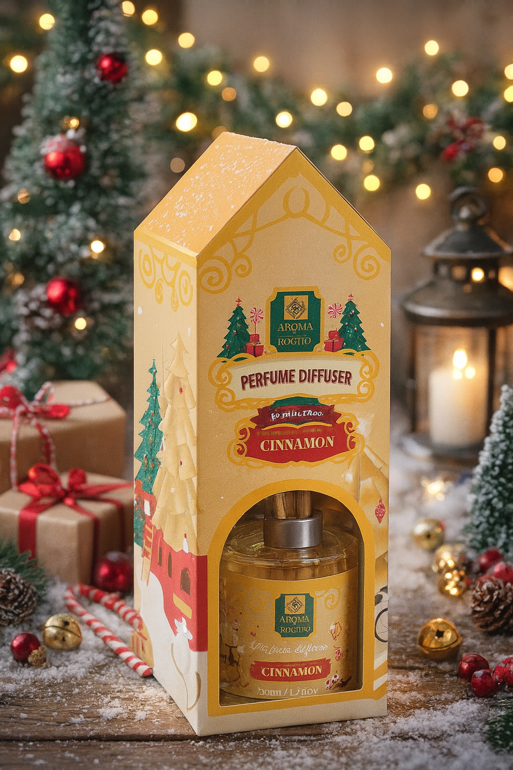 Diffuser Aromaterapie Cinnamon, 50 ml, Aroma de scortisoara