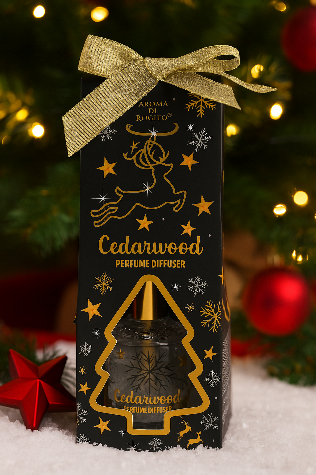Diffuser parfum Cedarwood, 50 ml, Aroma calda de lemn de cedru, Parfum ambiental elegant